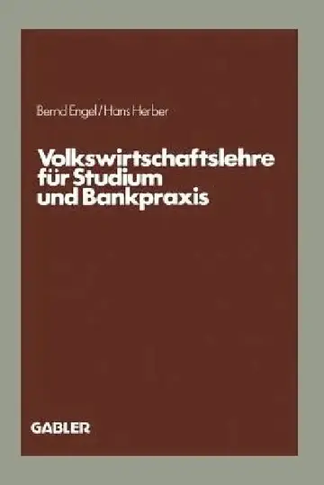 Cover of Volkswirtschaftslehre Für Studium Und Bankpraxis