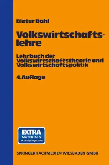 Cover of Volkswirtschaftslehre