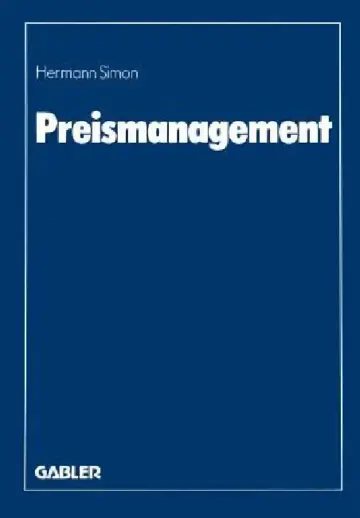 Cover of Preismanagement