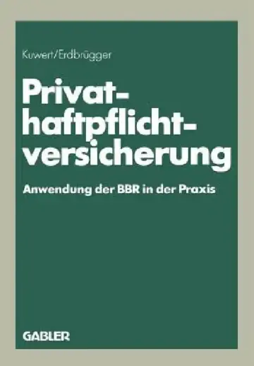 Cover of Privat-Haftpflichtversicherung