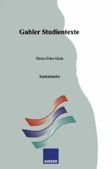 Cover of Sozialrecht