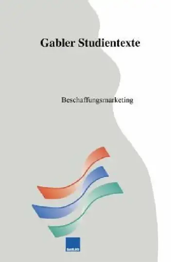 Cover of Beschaffungsmarketing