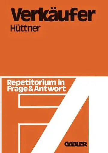 Cover of Verkäufer