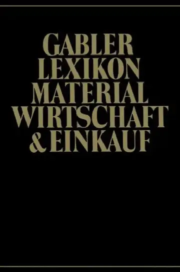 Cover of Gabler Lexikon Material Wirtschaft & Einkauf