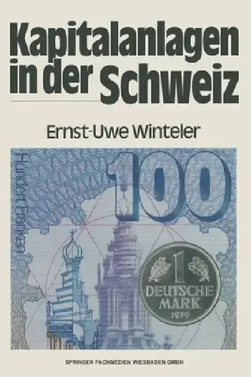 Cover of Kapitalanlagen in der Schweiz