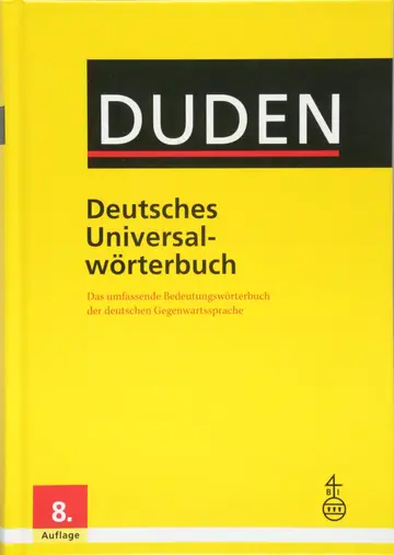 Cover of Duden deutsches Universalworterbuch