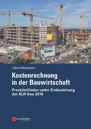 Cover of Kostenrechnung in der Bauwirtschaft
