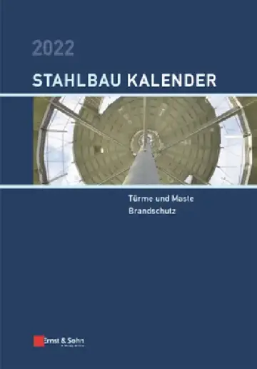 Cover of Stahlbau-Kalender 2022