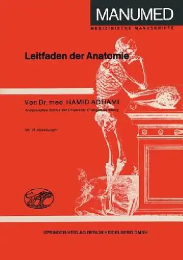 Cover of Leitfaden Der Anatomie