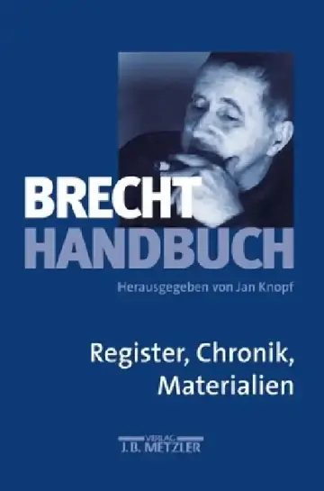Cover of Brecht-Handbuch