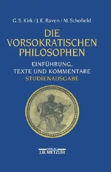 Cover of Die Vorsokratischen Philosophen