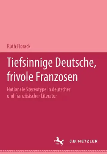 Cover of Tiefsinnige Deutsche, Frivole Franzosen