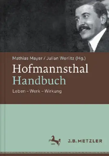 Cover of Hofmannsthal-Handbuch
