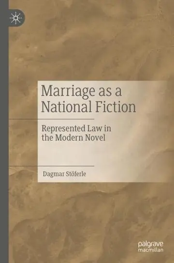 Cover of Marriage as a National Fiction