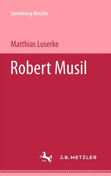 Cover of Robert Musil