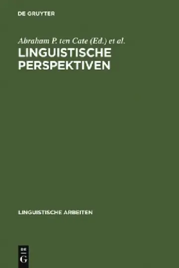Cover of Linguistische Perspektiven