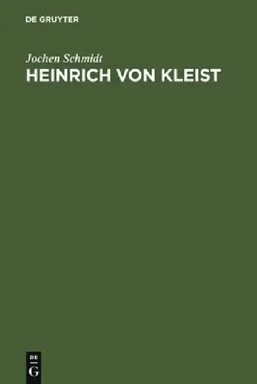 Cover of Heinrich von Kleist