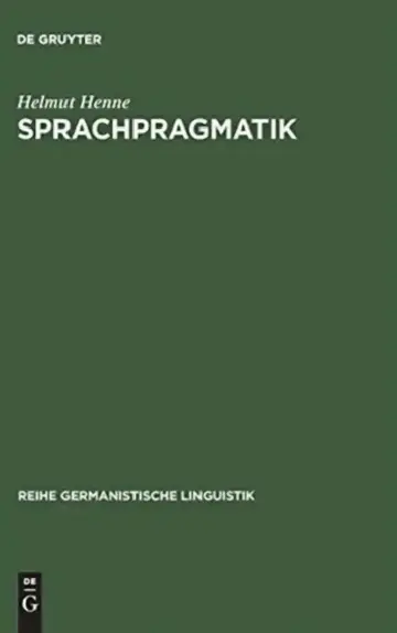 Cover of Sprachpragmatik