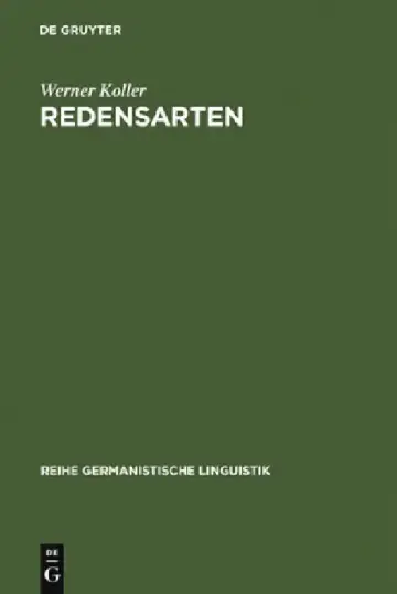 Cover of Redensarten