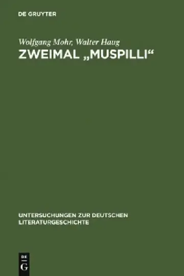 Cover of Zweimal "Muspilli"