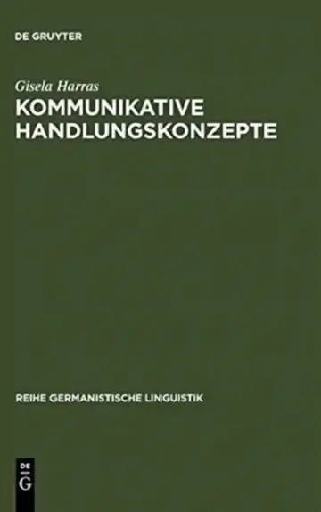 Cover of Kommunikative Handlungskonzepte