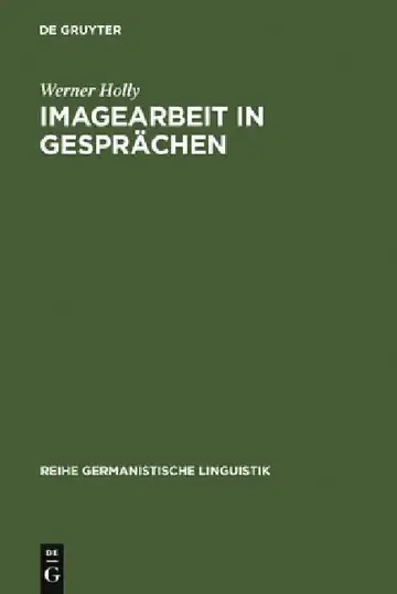 Cover of Imagearbeit in Gesprächen
