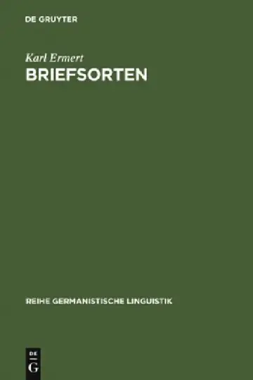 Cover of Briefsorten