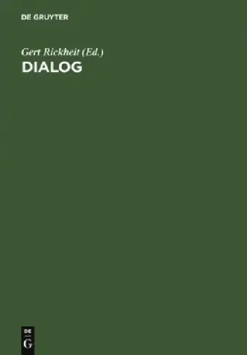 Cover of Dialog