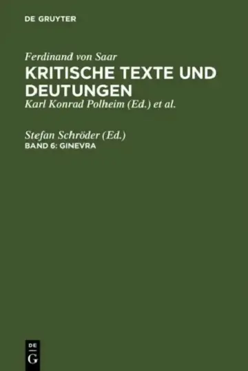 Cover of Ginevra