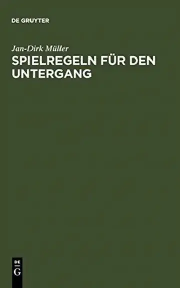 Cover of Spielregeln für den Untergang
