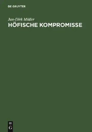 Cover of Höfische Kompromisse