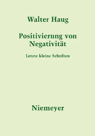 Cover of Positivierung von Negativität