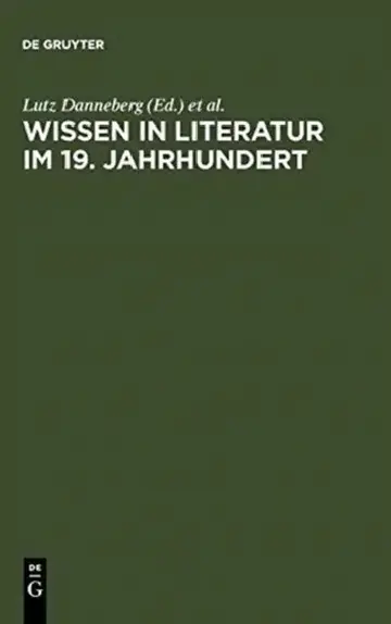 Cover of Wissen in Literatur im 19. Jahrhundert