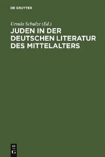 Cover of Juden in der deutschen Literatur des Mittelalters