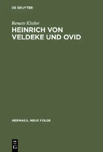 Cover of Heinrich von Veldeke und Ovid