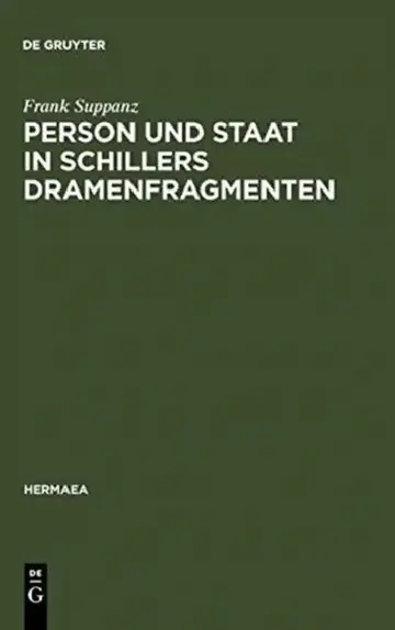 Cover of Person und Staat in Schillers Dramenfragmenten