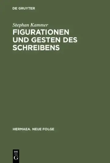 Cover of Figurationen und Gesten des Schreibens