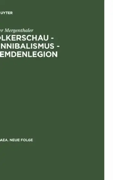Cover of Volkerschau - Kannibalismus - Fremdenlegion