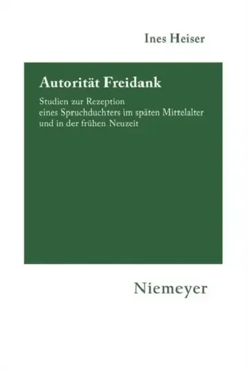 Cover of Autorität Freidank