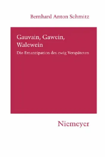 Cover of Gauvain, Gawein, Walewein
