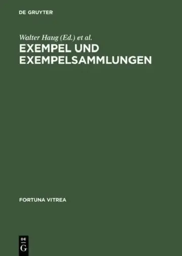 Cover of Exempel und Exempelsammlungen