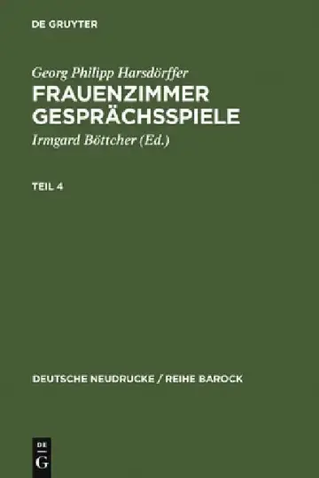 Cover of Frauenzimmer Gesprächsspiele Teil 4