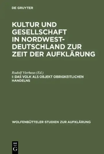 Cover of Das Volk als Objekt obrigkeitlichen Handelns