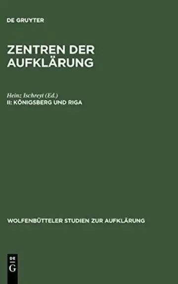 Cover of Königsberg Und Riga