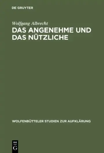 Cover of Das Angenehme Und Das Nützliche