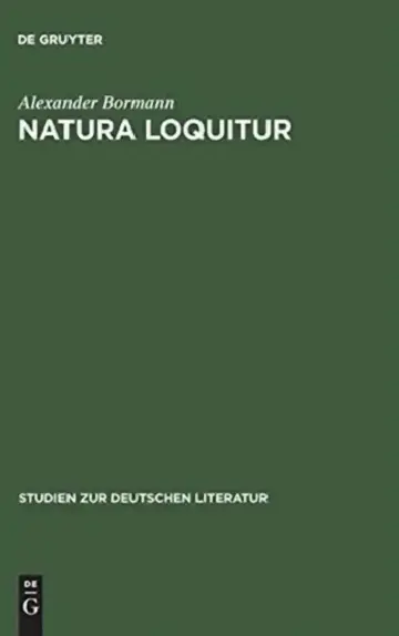Cover of Natura loquitur