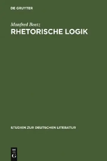 Cover of Rhetorische Logik