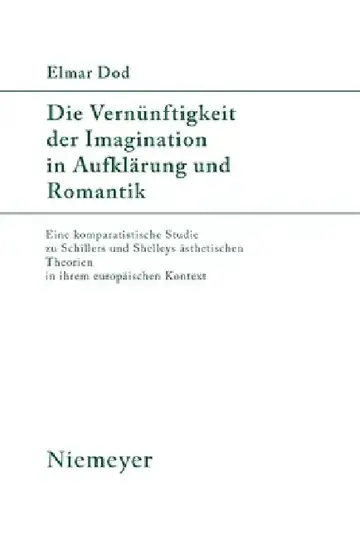 Cover of Die Vernünftigkeit Der Imagination in Aufklärung Und Romantik
