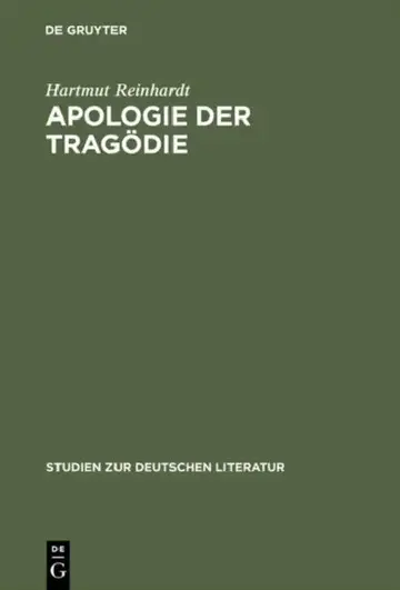 Cover of Apologie der Tragödie
