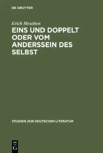 Cover of Eins und doppelt oder Vom Anderssein des Selbst